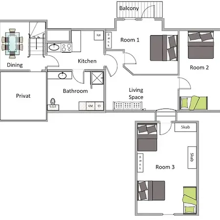 Fjelstrup Apartament Haderslev