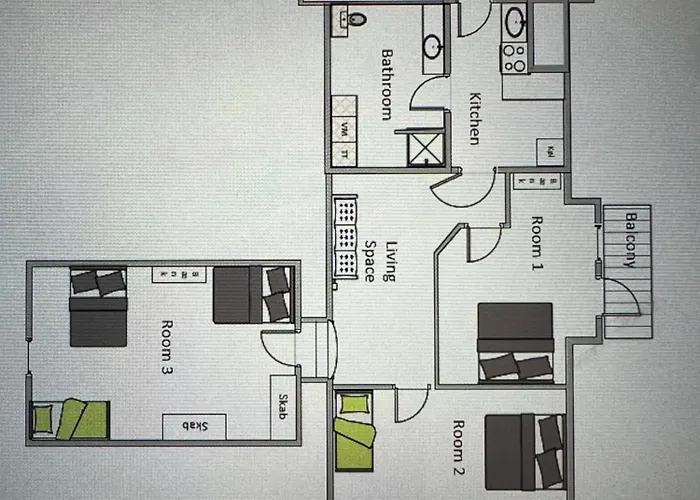 Appartement Fjelstrup